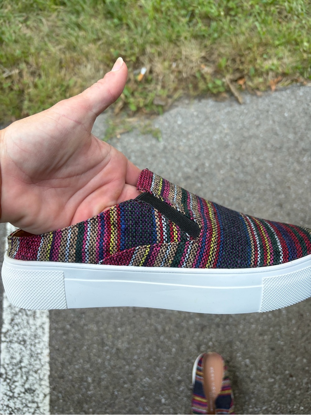 Very Volatile Multicolor Knit Slip-On Loafers - Men